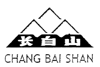 CHANG BAI SHAN logo