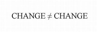 CHANGE CHANGE logo