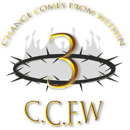 CHANGE COMES FROM WITHIN 3 C.C.F.W logo