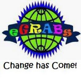 CHANGE HAS COME! EGRABS logo