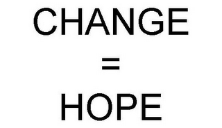 CHANGE = HOPE logo