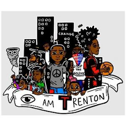 CHANGE JOY ACHIEVE STOP THE VIOLENCE HOPE AM TRENTON logo