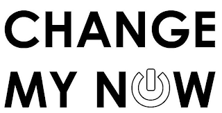 CHANGE MY NOW logo