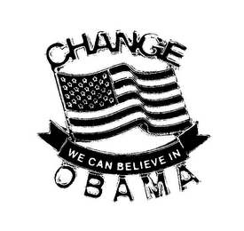 CHANGE WE CAN BELIEVE IN OBAMA logo