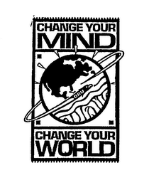 CHANGE YOUR MIND ORU CHANGE YOUR WORLD logo