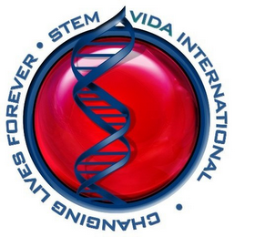 CHANGING LIVES FOREVER · STEM VIDA INTERNATIONAL · logo