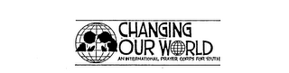 CHANGING OUR WORLD AN INTERNATIONAL PRAYER CORPS FOR YOUTH logo