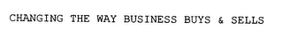 CHANGING THE WAY BUSINESS BUYS & SELLS logo