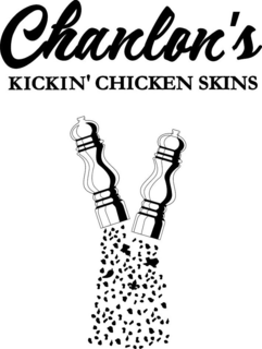 CHANLON'S KICKIN' CHICKEN SKINS logo