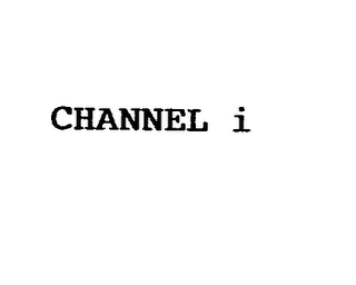 CHANNEL I logo