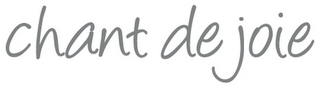 CHANT DE JOIE logo