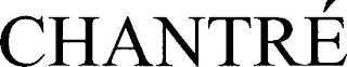 CHANTRÉ logo