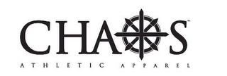 CHAOS ATHLETIC APPAREL logo