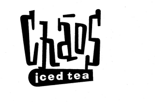 CHAOS ICED TEA logo
