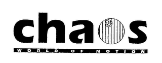CHAOS WORLD OF MOTION logo