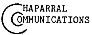 CHAPARRAL COMMUNICATIONS logo