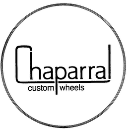 CHAPARRAL CUSTOM WHEELS logo