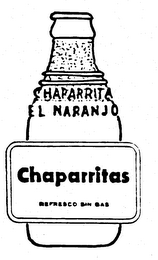 CHAPARRITA EL NARANJO CHAPARRITAS REFRESCO SIN GAS logo