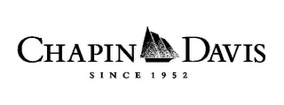 CHAPIN DAVIS SINCE 1952 logo