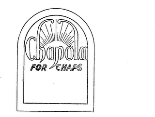 CHAPOLA FOR CHAPS logo