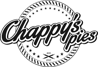 CHAPPY'S PIES EST. 2021 logo