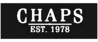 CHAPS EST. 1978 logo