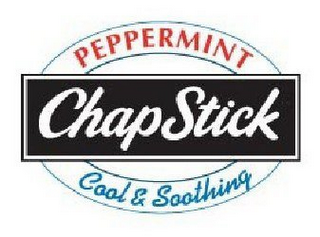 CHAPSTICK, PEPPERMINT COOL & SOOTHING logo