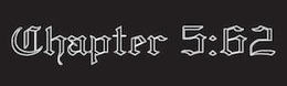 CHAPTER 5:62 logo