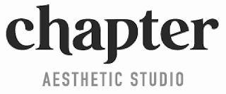 CHAPTER AESTHETIC STUDIO logo