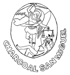 CHARCOAL SAN MIGUEL logo