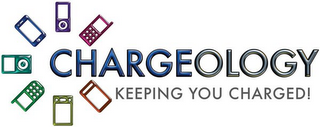 CHARGEOLOGY KEEPING YOU CHARGED logo