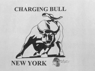 CHARGING BULL A DIMODICA NY 2003 NEW YORK logo