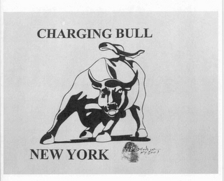 CHARGING BULL NEW YORK logo