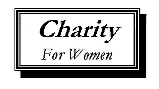 CHARITY FOR WOMEN logo