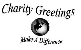 CHARITY GREETINGS MAKE A DIFFERENCE logo