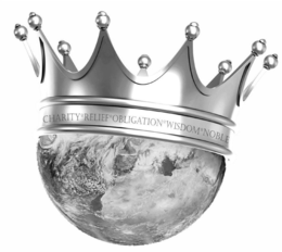 CHARITY*RELIEF*OBLIGATION*WISDOM*NOBLE logo