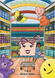 CHARLENE THE SHOPPING CART BY DIANE A. JACKSON logo