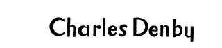 CHARLES DENBY logo