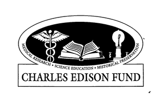 CHARLES EDISON FUND MEDICAL RESEARCH SCIENCE EDUCATION HISTORICAL PRESERVATION