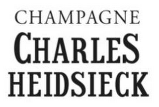 CHARLES HEIDSIECK CHAMPAGNE REIMS FINESTEXTRA QUALITY VINTAGE 1923 CHARLES HEIDSIECK REIMS FINEST EXTRA QTY. EXTRA DRY BY APPOINTMENT TO H.M. KING GEORGE V 1923 VINTAGE logo