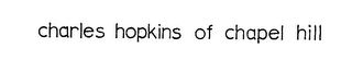 CHARLES HOPKINS OF CHAPEL HILL logo