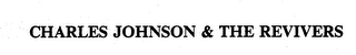 CHARLES JOHNSON & THE REVIVERS logo
