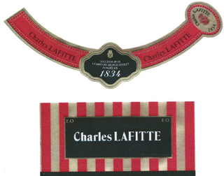 CHARLES LAFITTE SUCCESSEUR DE LA MAISON GEORGE GOULET FONDEE EN 1834 1999 logo