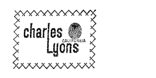CHARLES LYONS CALIFORNIA logo