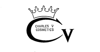 CHARLES V COSMETICS CV logo