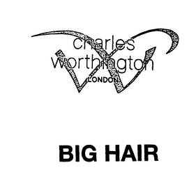 CHARLES WORTHINGTON LONDON BIG HAIR logo