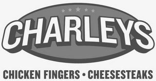 CHARLEYS CHICKEN FINGERS · CHEESESTEAKS logo