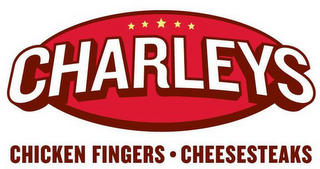CHARLEYS CHICKEN FINGERS · CHEESESTEAKS logo