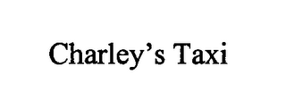 CHARLEY'S TAXI logo