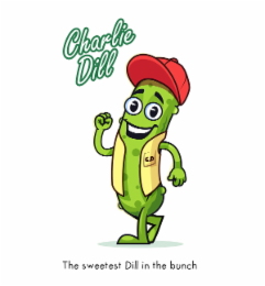 CHARLIE DILL C.D THE SWEETEST DILL IN THE BUNCH logo